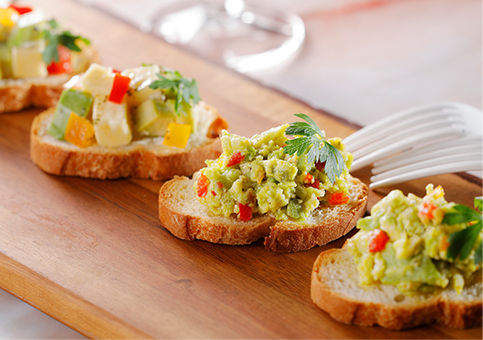 パプリカピクルスのアボガドディップ完成イメージ